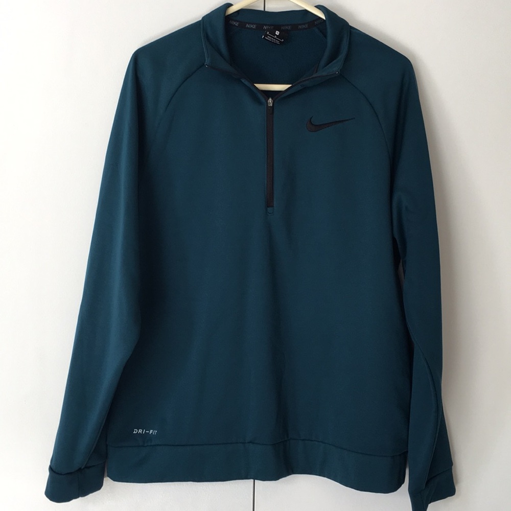 Nike dri-fit half zip sweater